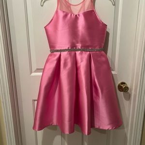 Girls pink dress